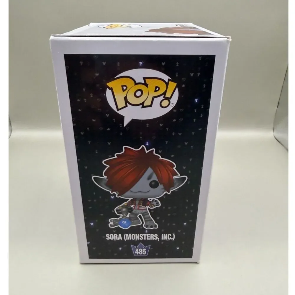 Funko Pop Disney Kingdom Hearts III Sora Monsters Inc Flocked #485 w/ Protector